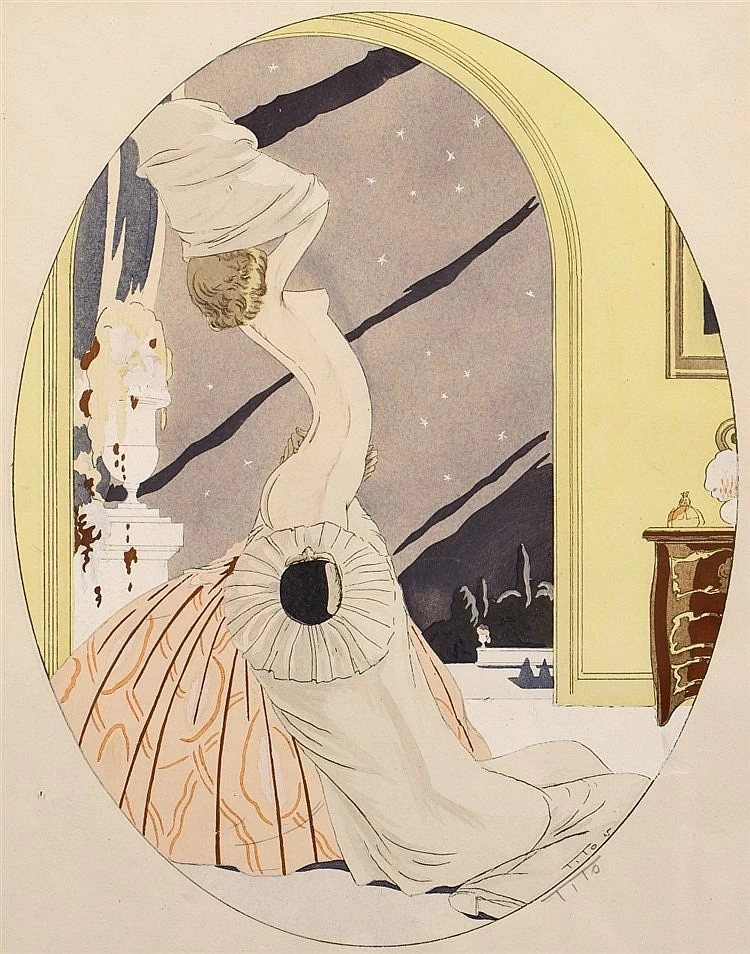  248-Ettore Tito-Pierrot e la sua amante  